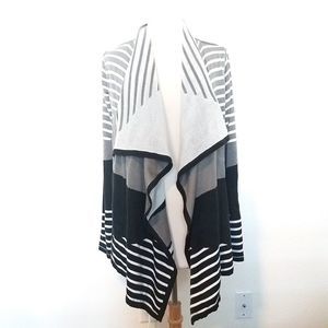 ANTHRO- staring at stars WATERFALL front Cardigan